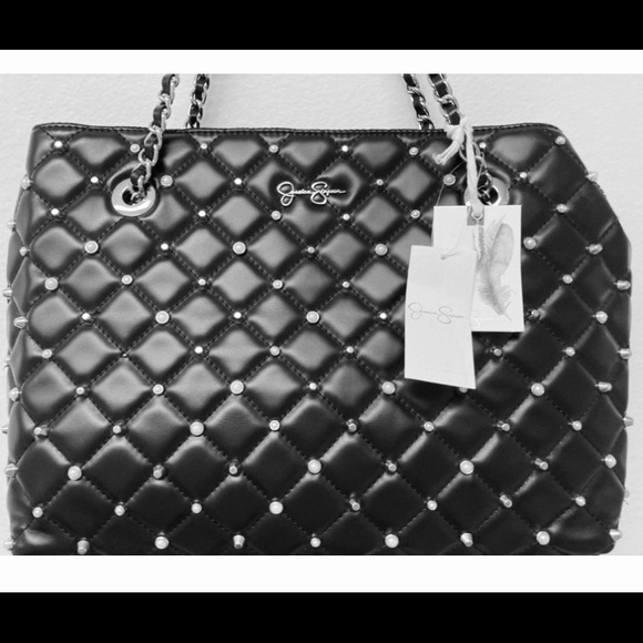 Jessica Simpson Handbags - NWT Jessica Simpson Studs & Pearls Handbag Purse